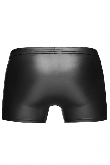 H006 Sexy shorts mit heißen Details schwarz