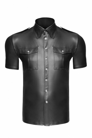 H011 Sexy und elegantes Shirt schwarz